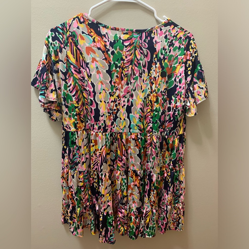 NWOT Beason River Tiered Tunic